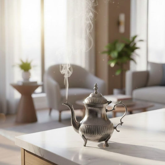 The Vintage Brass Teapot