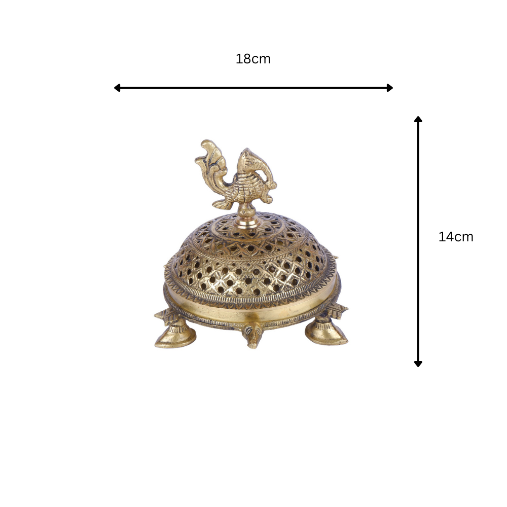 Brass Mabkhara/Bakhoor Incense Holder – Home Deco