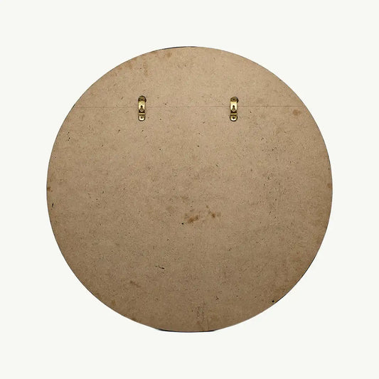 Handcrafted Artisan Dot-Painted Mandala Plaque