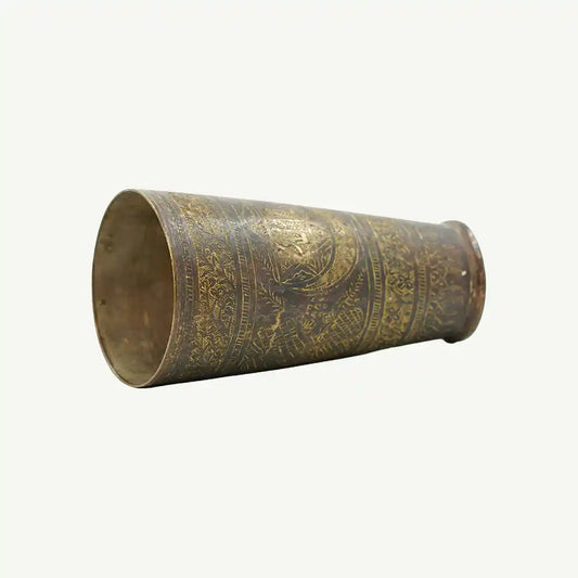 Vintage Solid Brass Traditional Drinking Tumbler