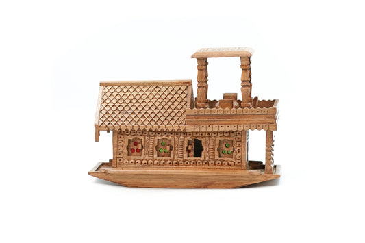 The Floating Legacy- Wooden House Boat