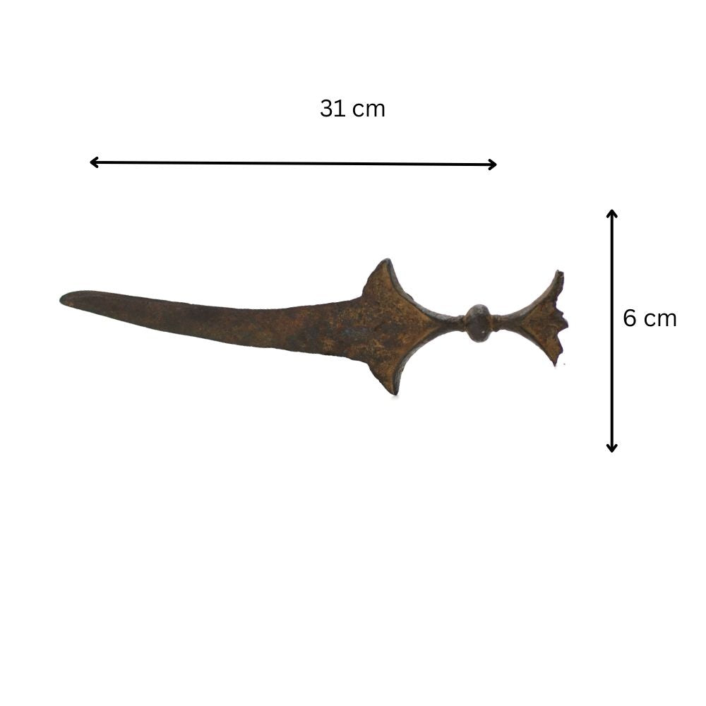 Vintage Brass Phurba Ritual Dagger 2