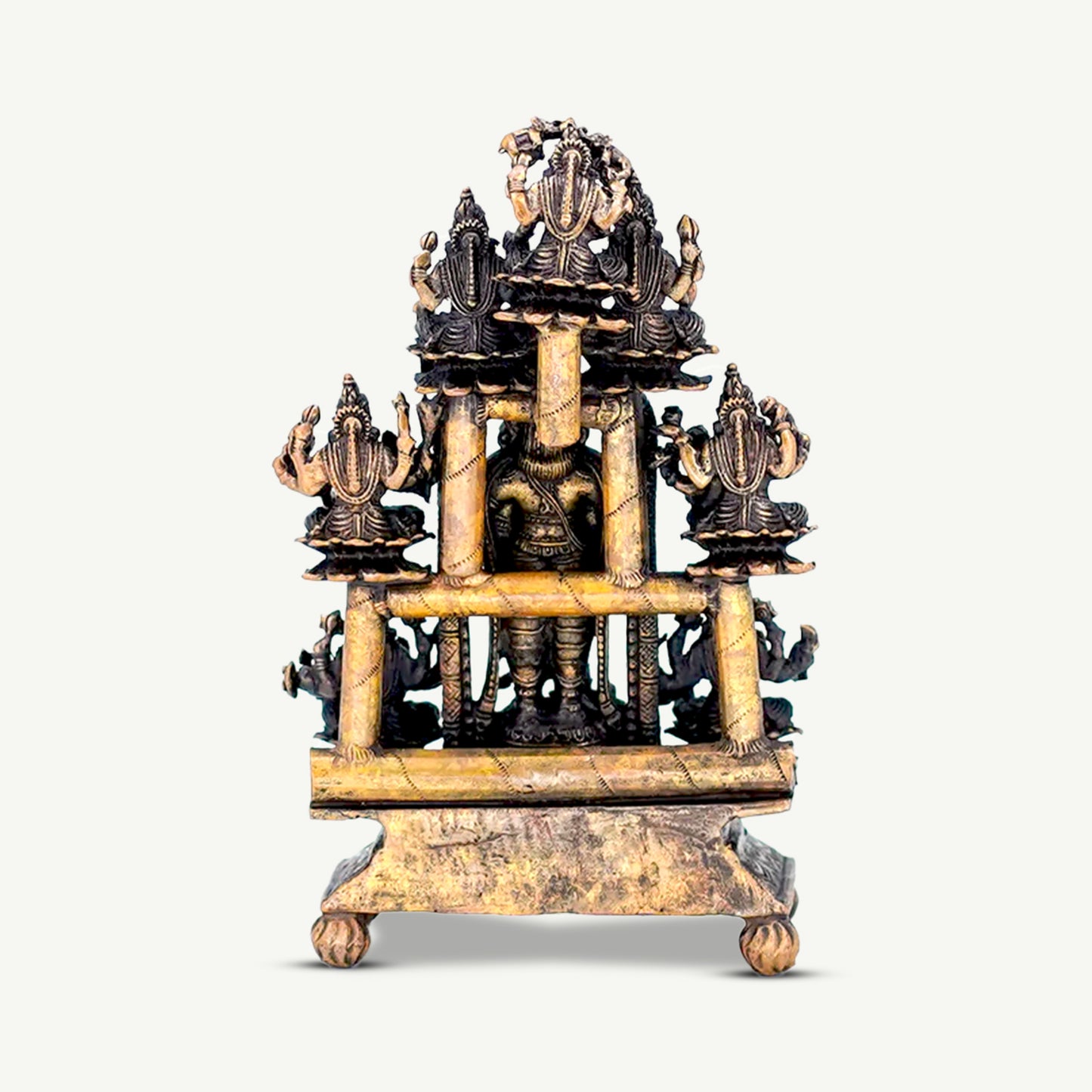 Lord Venkateswara surrounded by Ashtalakshmi