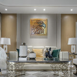 Majestic Eagle Relief Carving