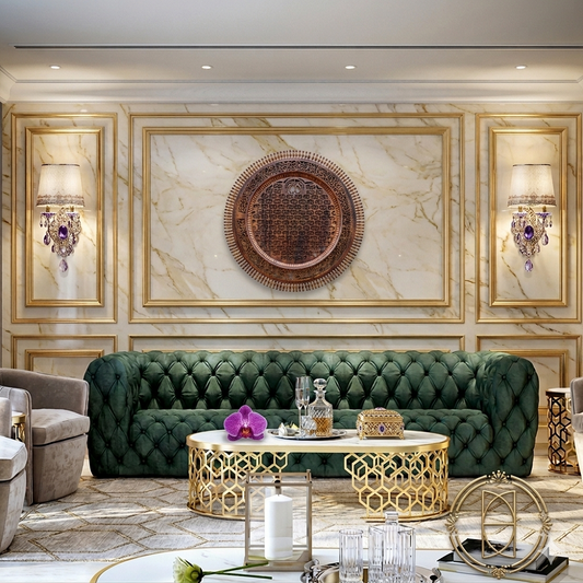The Nayra Hand-Carved Wood Wall Art (MTO)