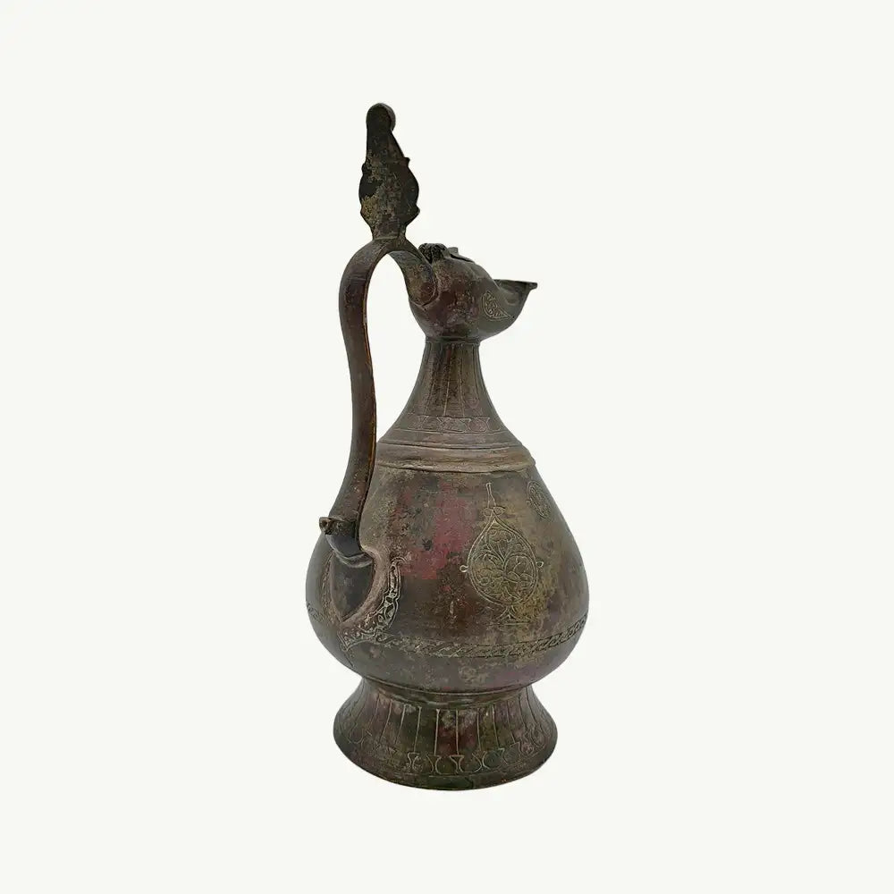 Afghan Copper Lidded Ceremonial Pot