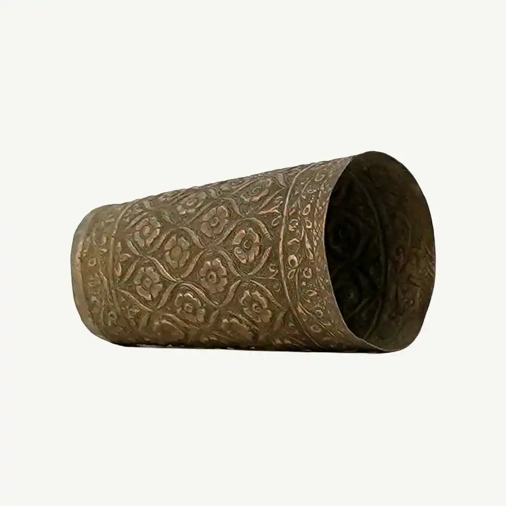 Vintage Solid Brass Traditional Drinking Tumbler 2