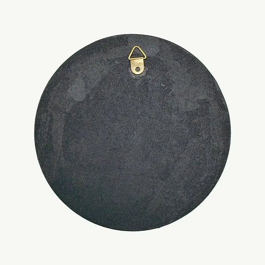 The Lippan Lotus Luminescence: Handcrafted Mandala & Mirror Plaque