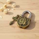 Radha Krishna Lock - The Divine Protectors