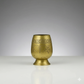 Engraved Brass Pedestal Goblet