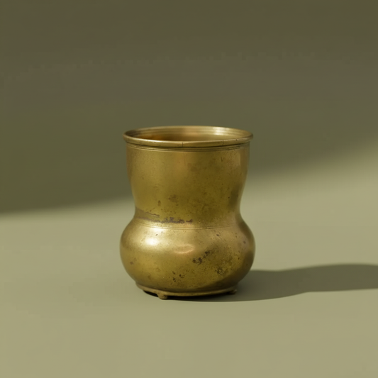 Vintage Solid Brass Traditional Water Vessel