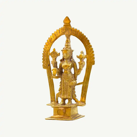 Divine Vishnu Idol - The Preserver of the Universe