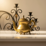 Vintage Solid Brass Traditional Teapot/Kettle