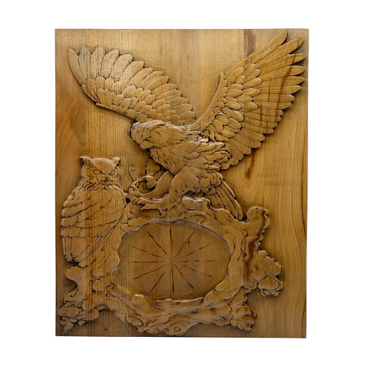 Owls of the Forest –  Beechwood Craft Panel