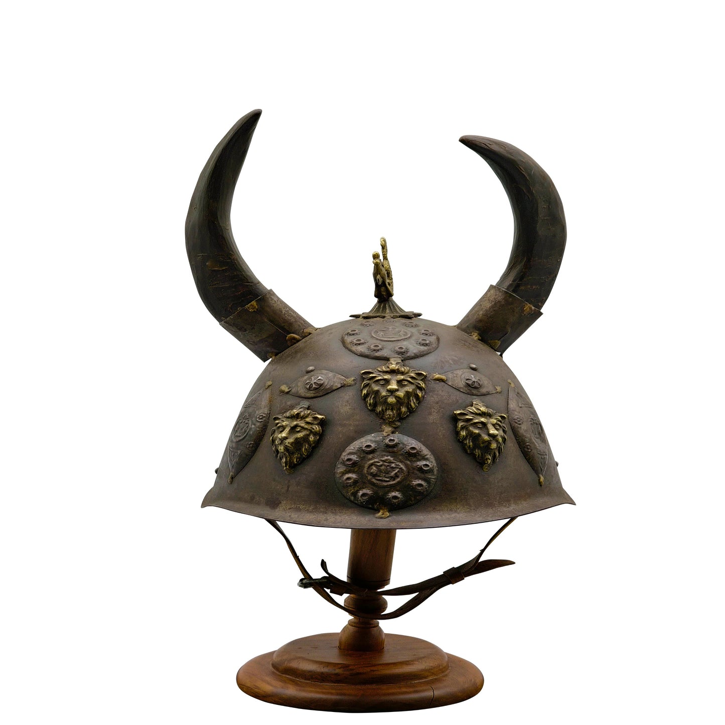 The Vintage Viking Horned Helmet