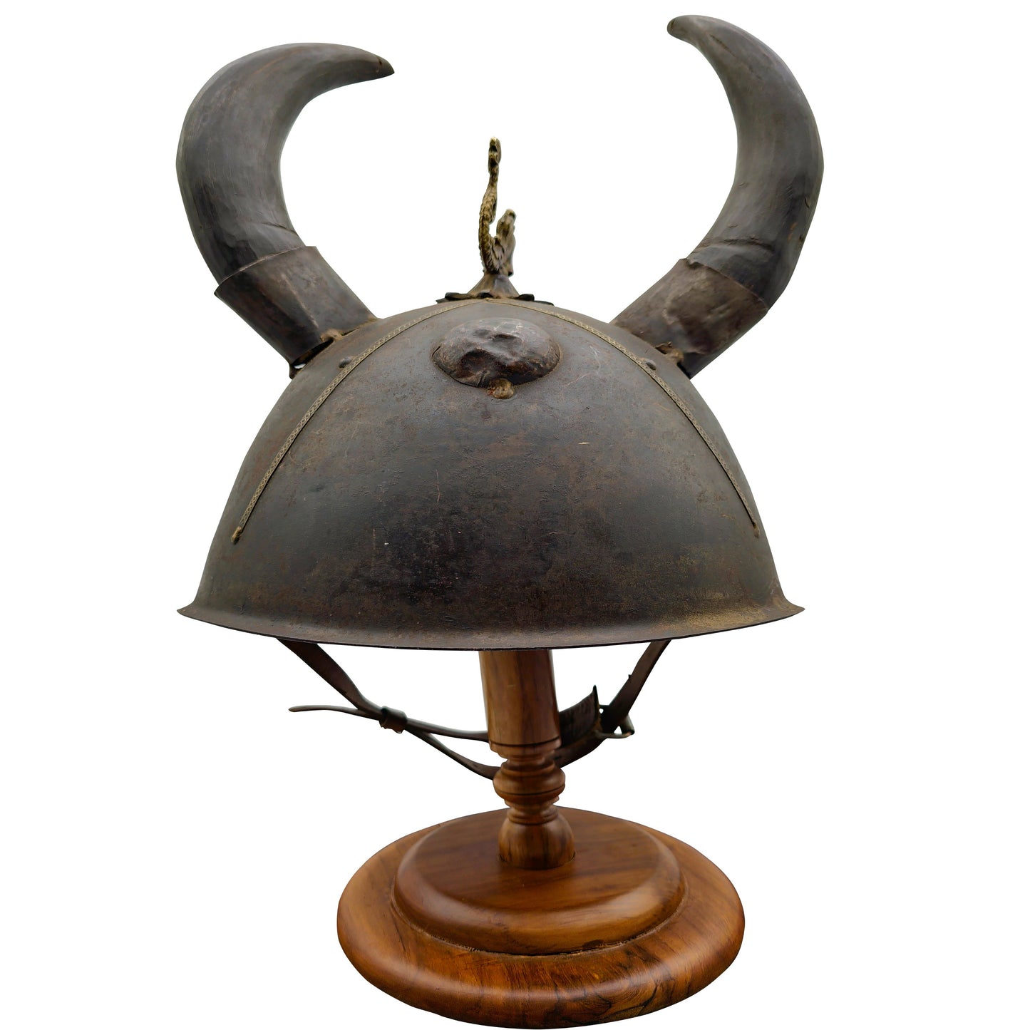 The Vintage Viking Horned Helmet