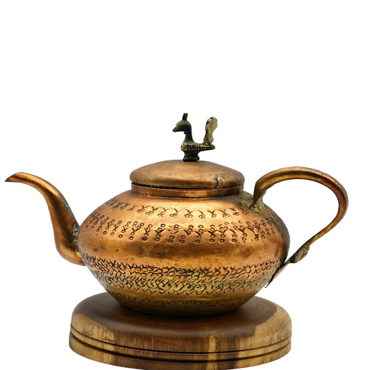 Hand-Engraved Vintage Kettle