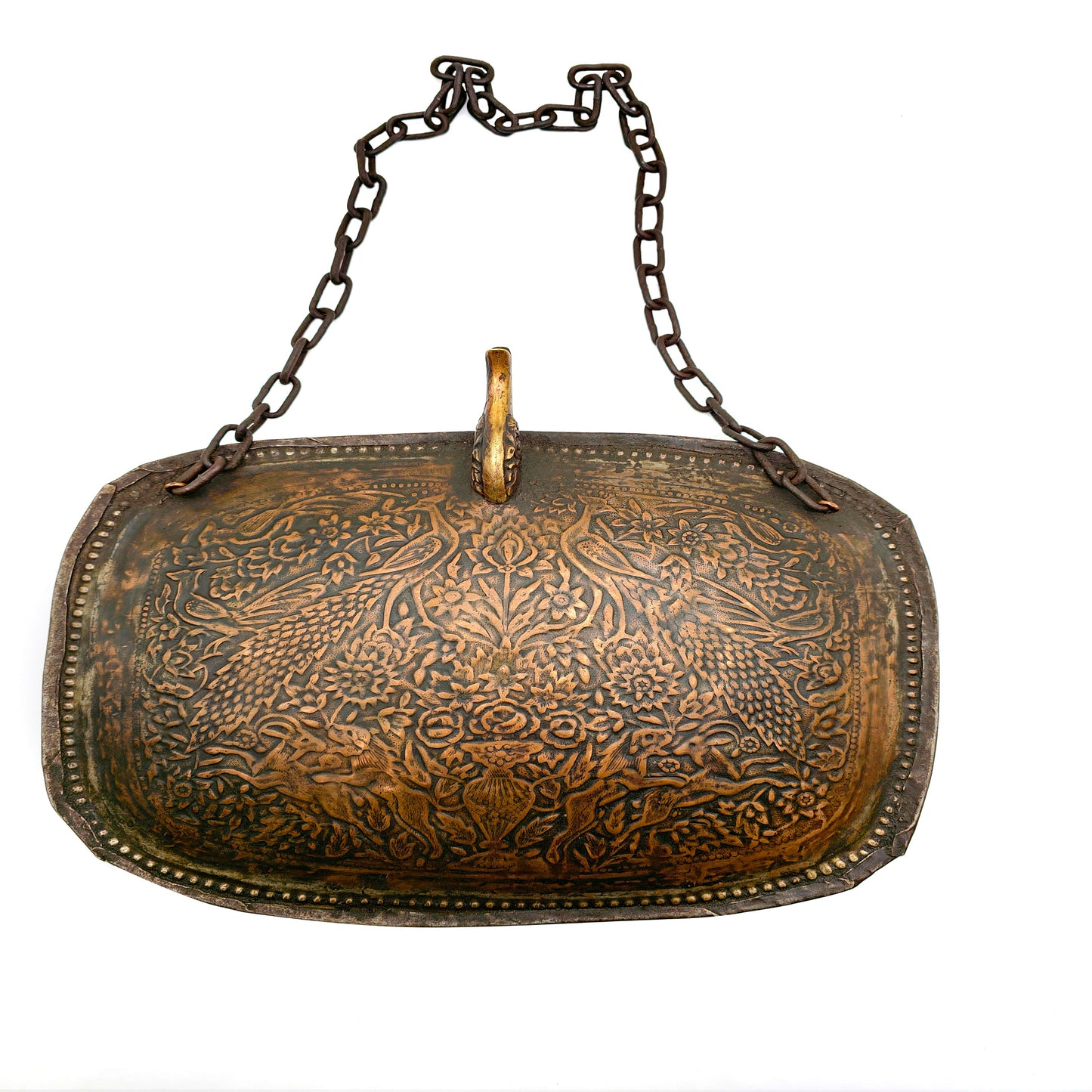 Hand-Engraved Vintage Water Bottle