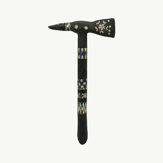 Wooden Ceremonial Axe/Hammer