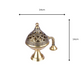 Brass Ethnic Carved Design Incense Burner with Handle
