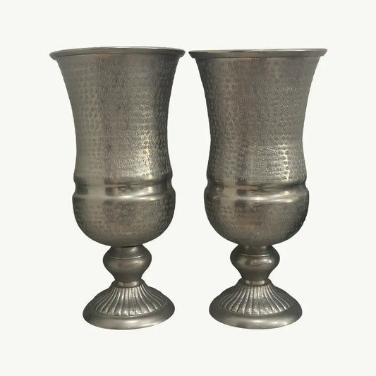 "COPPER VASE The Regal Hammered Copper Vase"