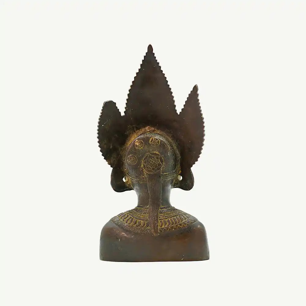 Balinese or Indochinese dancer bust made of bronze