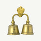 Brass Twin Temple Bell