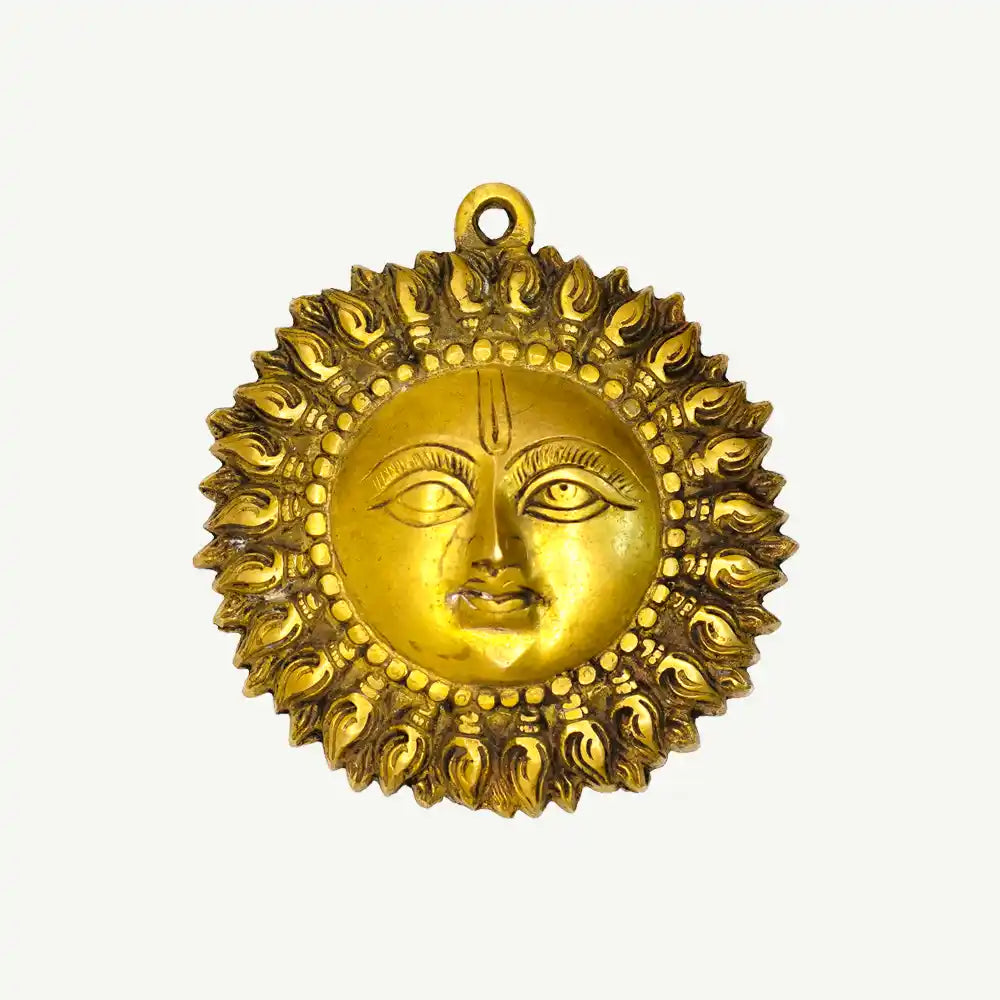 Celestial Sun Medallion- Bhaskar Wall Hanging