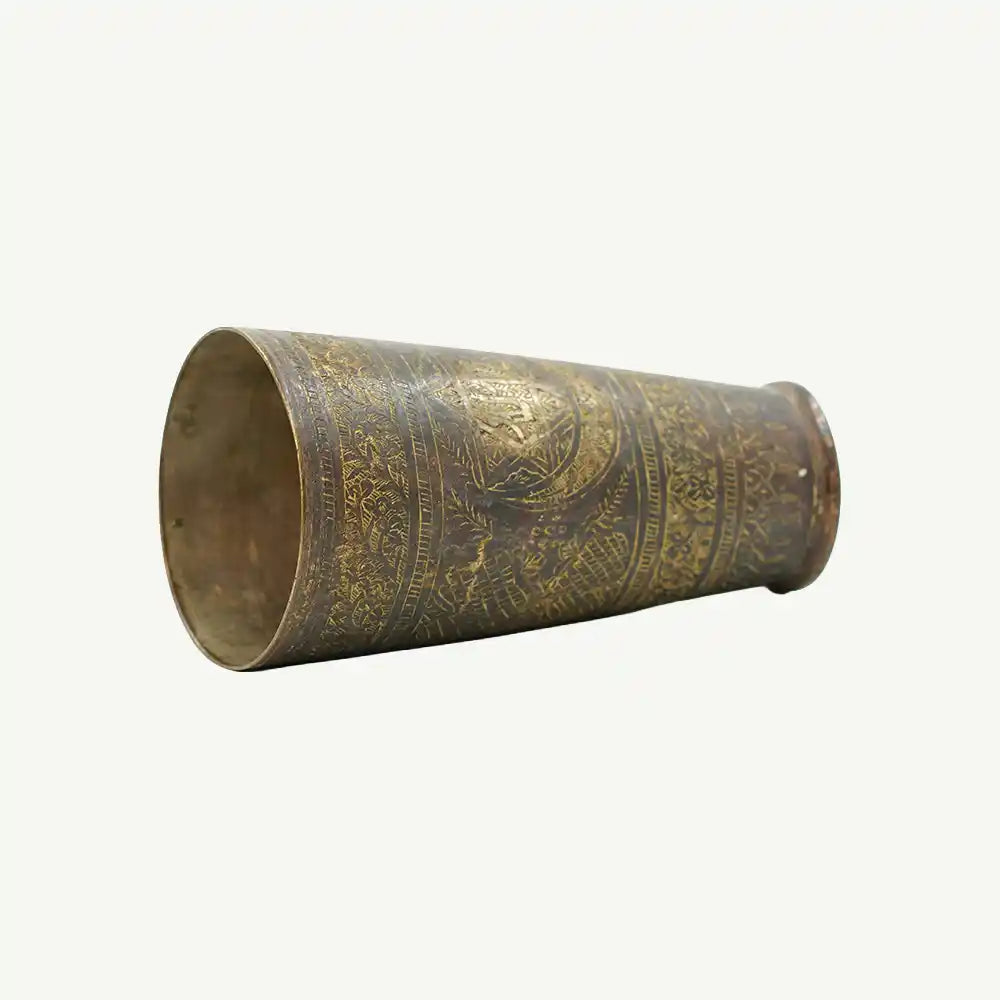 Vintage Solid Brass Traditional Drinking Tumbler