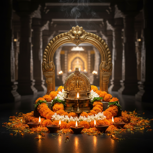 The Light of Divine Sight- Kamakshi Diya