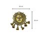 Brass Sun God (Surya) Wall Hanging with Bells