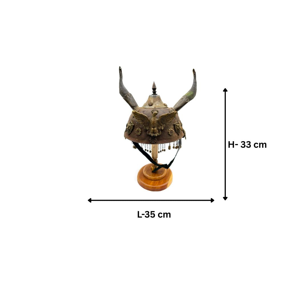 The Vintage Imperial Commander’s Horned Helmet