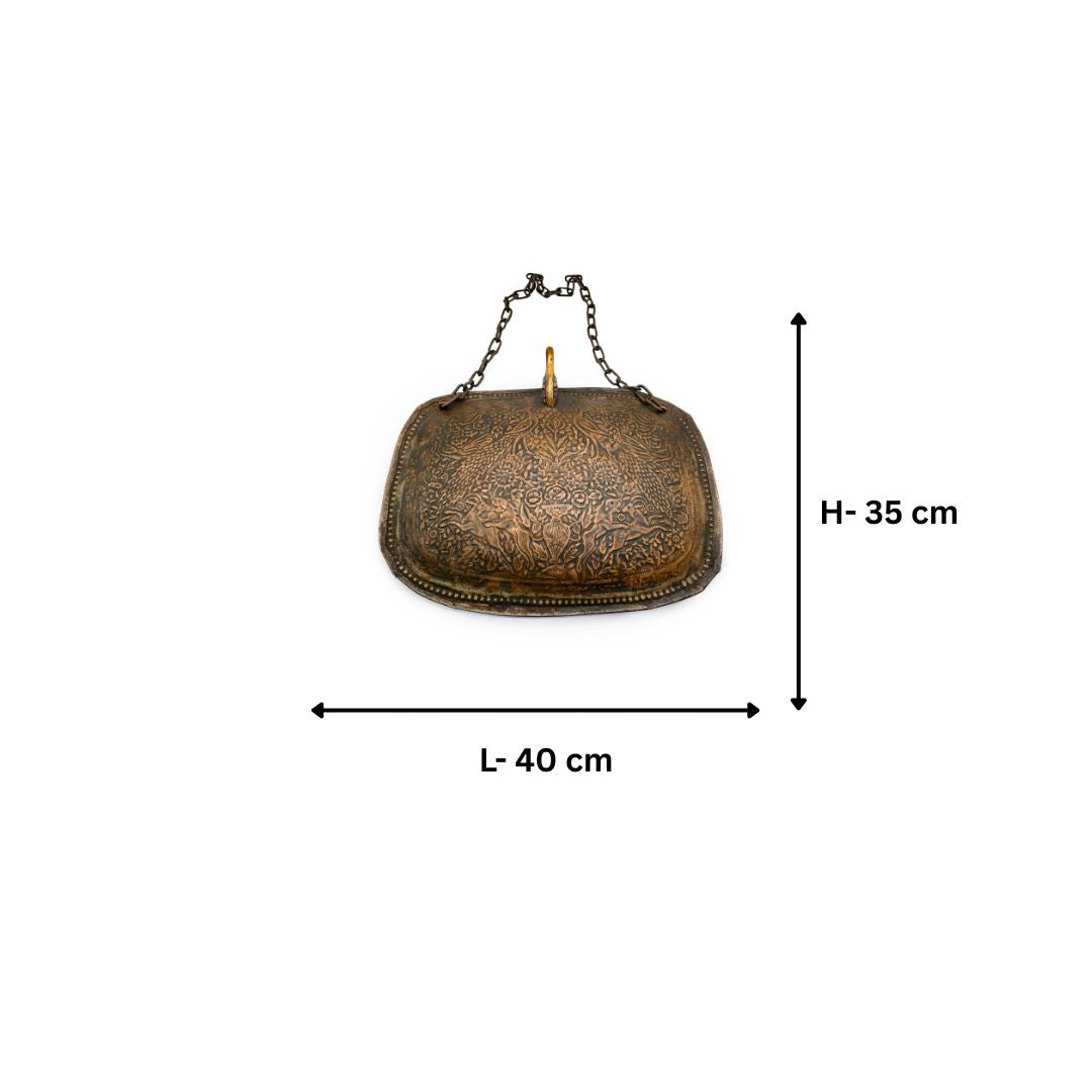 Hand-Engraved Vintage Water Bottle