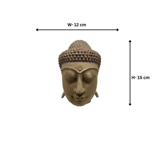 Handicraft Buddha Head Statue