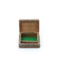 Hand-Carved Walnut Wooden Jewelry Box