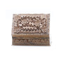 Hand-Carved Walnut Wooden Jewelry Box
