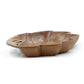 The "Lotus" Hand-Carved Walnut Wooden Serving Plate
