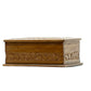 Hand-Carved Walnut wood Tissue Box