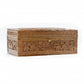 Heritage" Hand-Carved Walnut Jewelry Box.