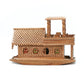 The Floating Legacy- Wooden House Boat