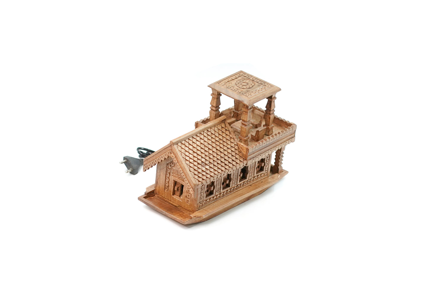 The Floating Legacy- Wooden House Boat