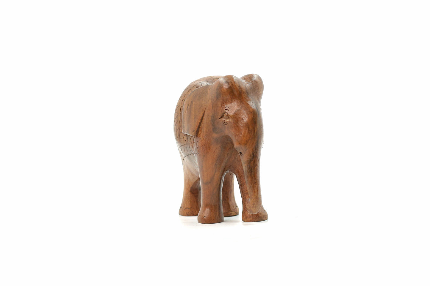 Royal Walnut Wood Elephant