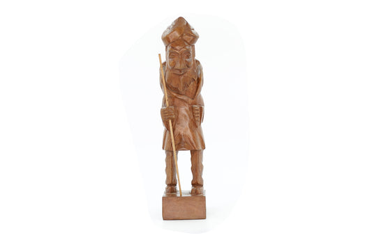 Heritage of Wisdom – Walnut Elder Figurine