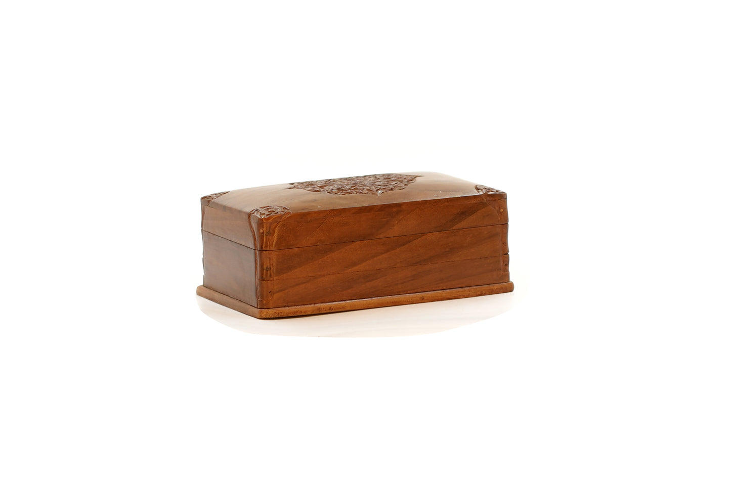 Elegant Walnut Wood Jewel Keeper