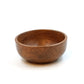 Amber Glow Walnut Wood Bowl