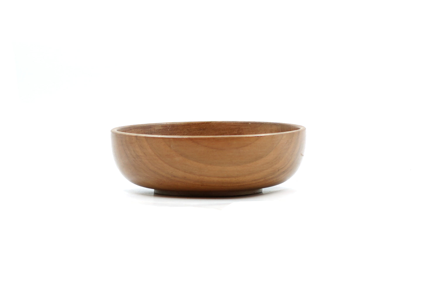 Serene Crown Aurora Walnut Wood Bowl