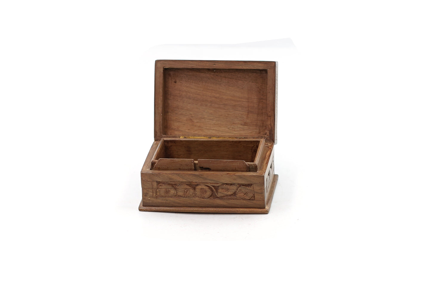 Mooncrest Serenity Walnut Wood Jewelry Box