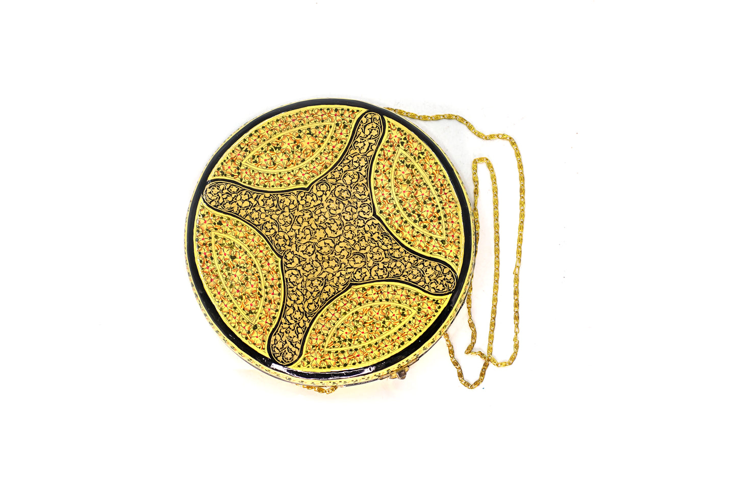 Kashmiri Crescent Clutch