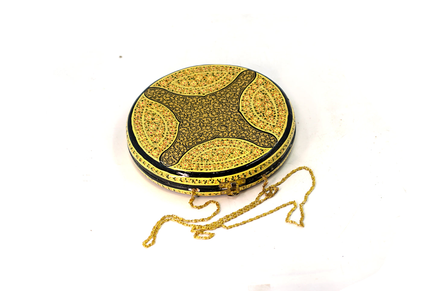 Kashmiri Crescent Clutch