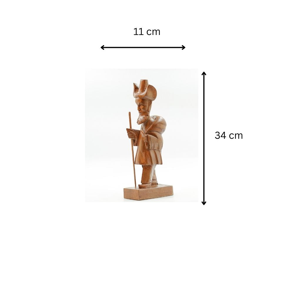 Heritage of Wisdom – Walnut Elder Figurine